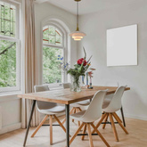 Nowoczesna Lampa Wisząca 30cm Biała ze Szkła Abruzzo Grami