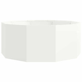 Donica Biały 90 x 90 x 35 cm Stal