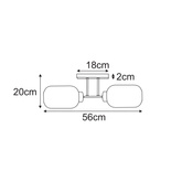 Lampa sufitowa K-5743 z serii FADIGA