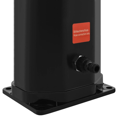 Ogrodowy prysznic solarny z końcówką prysznicową i kranem, 35 L