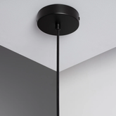 Lampa Wisząca złoto-czarna Abruzzo Salvatore Variant E27