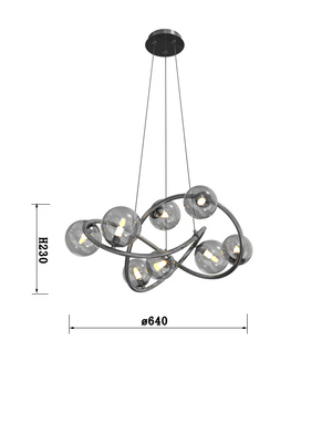 Lampa wisząca NANCY 7014-805