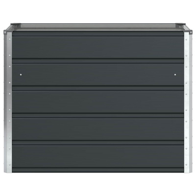 Donica Antracyt 100 x 50 x 75 cm Stal Galwanizowana