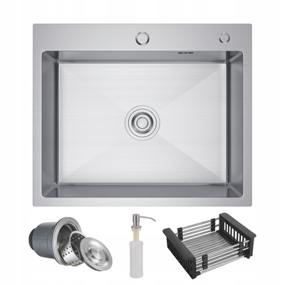 Zlewozmywak stalowy Ivette inox