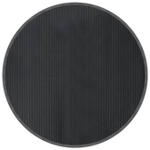 vidaXL Dywan okrągły, szary, 100 cm, bambusowy