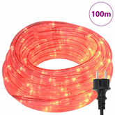 Lina świetlna z 2400 diodami LED Czerwony 100 m PVC