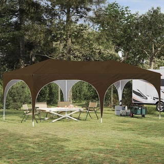 Namiot imprezowy rozkładany 575 x 288 x 245 cm Ciemnoszary