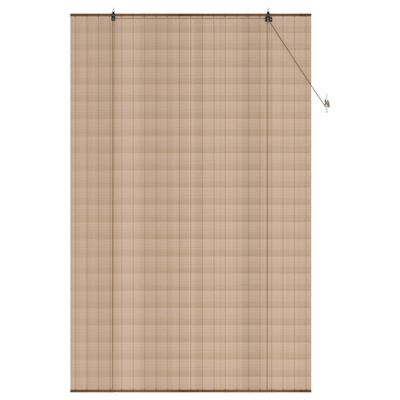 Roleta brązowy 130 x 220 cm Bambus