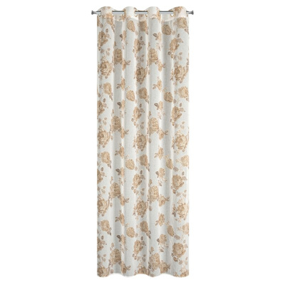 Zasłona Mela biała 140x250