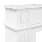 Obudowa kominka Biały wysoki połysk 102 x 26 x 100 cm