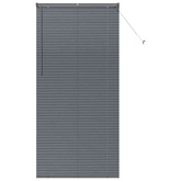 Żaluzje weneckie Ciemnoszary 220 x 100 cm Aluminium