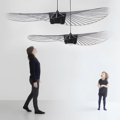 Lampa wisząca Abigali Paris E27 nowoczesna czarny