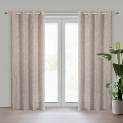 Zasłona Selma beżowa 135x250