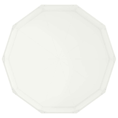 Donica Biały 120 x 120 x 35 cm Stal