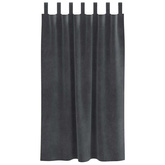 Zasłony zaciemniające 2 pcs Jasnoszary 140 x 175 cm Aksamit