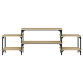 vidaXL Szafka pod TV, dąb sonoma, 157x35x52 cm