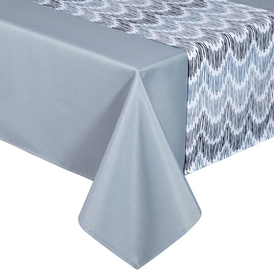 Obrus Anita popielaty 140x300