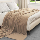 Koce narzutowe 6 pcs Camel 240 x 270 cm Polar