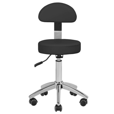 Taboret kosmetyczny AM-304 czarny 107763