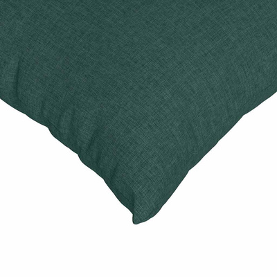 Poduszki na sofę 2 pcs Ciemna zieleń 45 x 45 cm tkanina