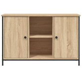 Szafka pod TV, dąb sonoma, 100x35x65 cm materiał drewnopochodny