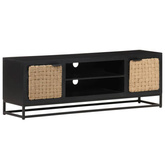 vidaXL Szafka pod TV, 120x30x40 cm, lite drewno mango