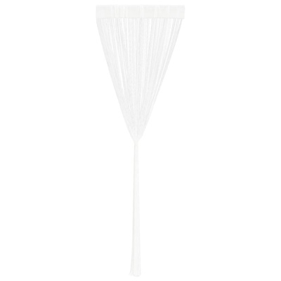 Zasłony sznurkowe, 2 sztuki, 140 x 250 cm, białe