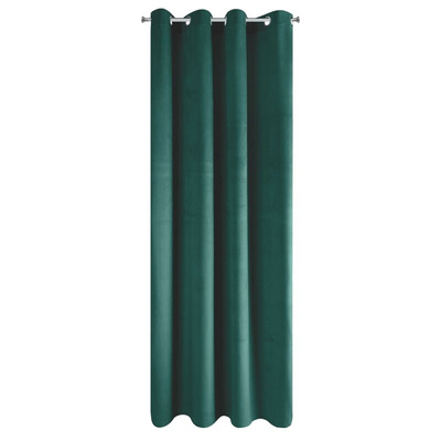 Zasłona Pierre ciemnoturkusowa 140x250