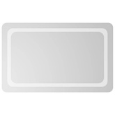 Lustro łazienkowe z LED, 50x80 cm vidaXL