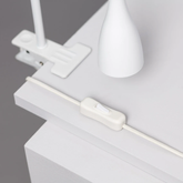 Lampa z Klamrą Biała Abruzzo Vincenzo GU10