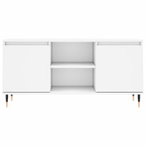 vidaXL Szafka pod TV, biała, 104x35x50 cm, materiał drewnopochodny