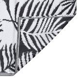 vidaXL Dywan zewnętrzny, czarny, 140 x 200 cm, PP