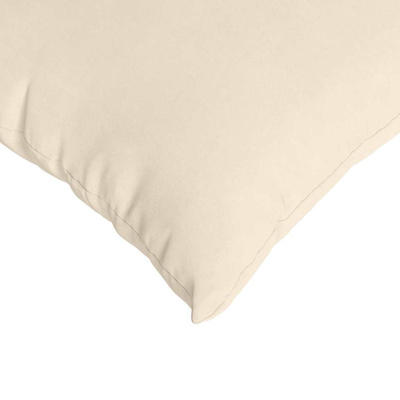 Poduszki na sofę 2 pcs Beżowy 80 x 80 cm tkanina