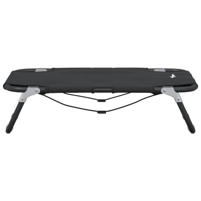 vidaXL Legowisko dla psa, antracytowe, tkanina Oxford i stal