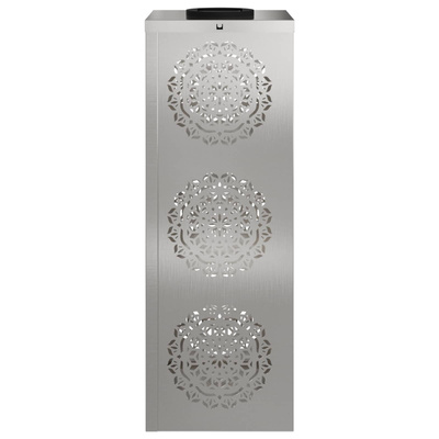 Słoneczna LED lampa na ścieżkę 2 pcs Srebrny Stal nierdzewna
