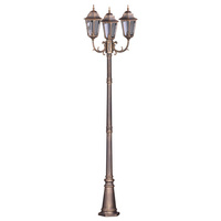 ogrodowa stojąca K-7006A2/3 CZARNY/ZŁOTY z serii LOZANA Lampa