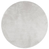 vidaXL Dywan OVIEDO z krótkim włosiem, szary, Ø 280 cm