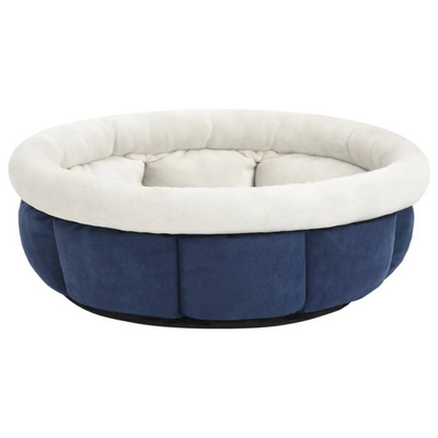 vidaXL Legowisko dla psa, 59x59x24 cm, niebieskie