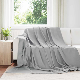 Koce narzutowe 6 pcs Szary 240 x 220 cm Polar