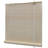 vidaXL Naturalne rolety bambusowe, 2 szt., 120 x 160 cm