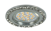 Oprawa Stropowa Candellux Soc-01 Ch Gu10 50W 230V Opr.Strop.Stała Okrągła Odlew