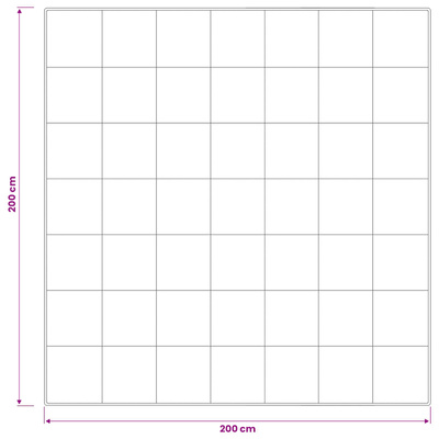 Zestaw kołdry 90% z gęsiego puchu FULDA 3 szt. 200 x 200 cm