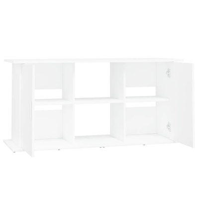 Szafka pod akwarium, biała, 121x41x58 cm