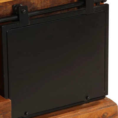 vidaXL Szafka pod TV, 110x30x45 cm, lite drewno odzyskane