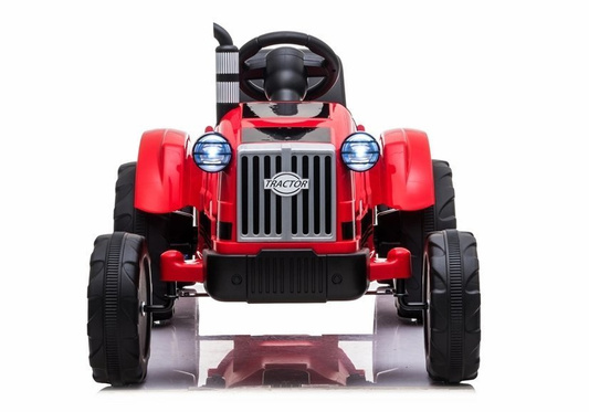 Traktor na Akumulator z Przyczepą CH9959 Światła LED Pilot Radio Czerwony