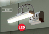 Kinkiet łazienkowy chrom LED 7W 6500K regulowany Gizel Candellux 20-32591