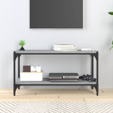 vidaXL Szafka pod TV, szary dąb sonoma, 80x33x41 cm