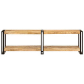 vidaXL Szafka pod TV, 140x30x40 cm, lite drewno mango