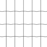 Ogrodzenie Euro 0,6 x 50 m Żelazo pokryte PVC Szary