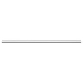Drążek do szafy 2 pcs Srebrny 472 x 15 x 29 mm Stop Aluminium